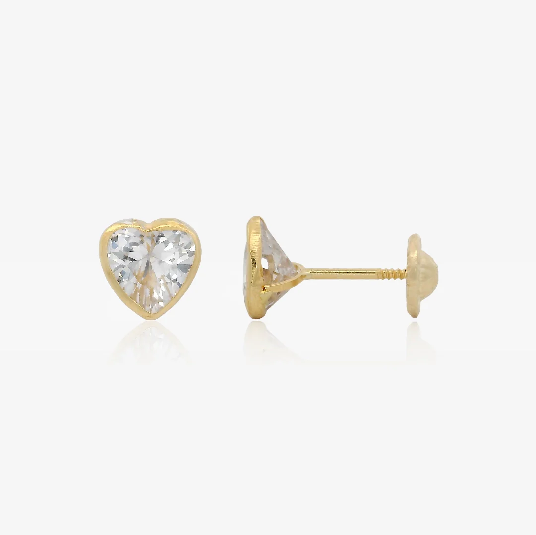 Pendientes Corazón Bocelado - Image 2