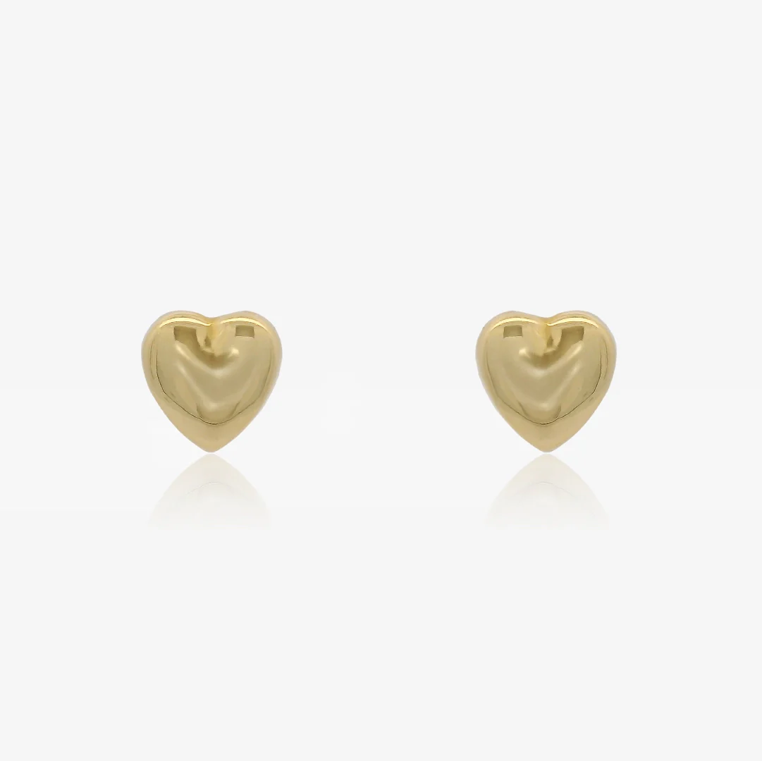 Pendientes Corazón Brillo