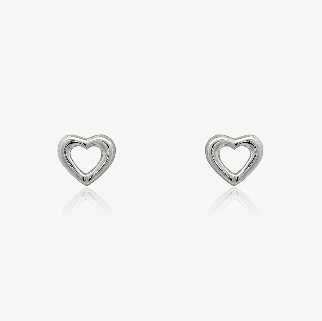 Pendientes Corazon calado