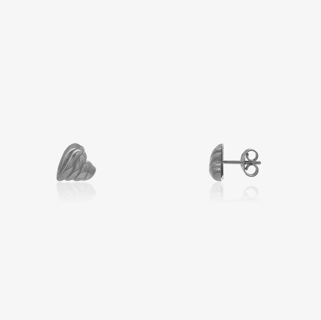 Pendientes Corazón Gallonado - Image 4
