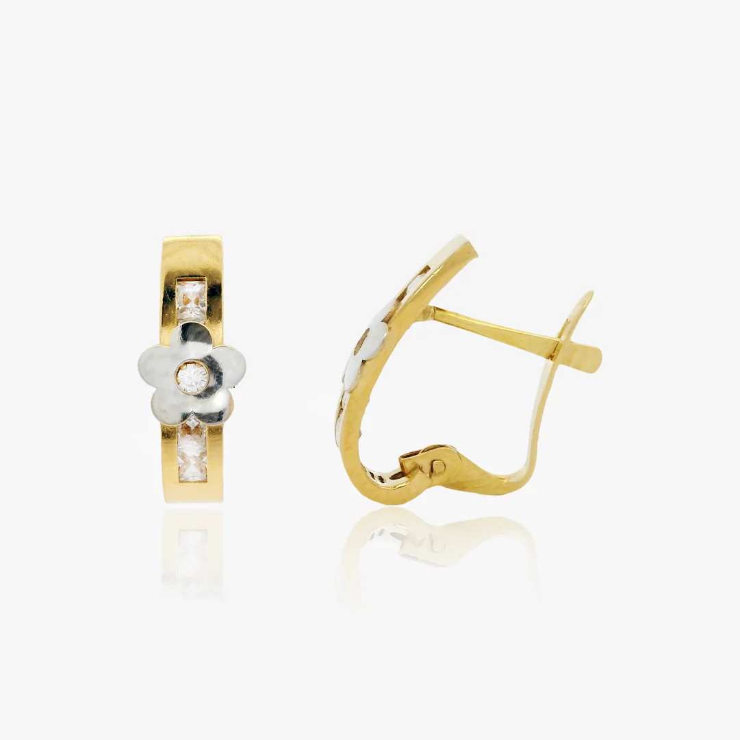 Pendientes Flor Central - Image 2