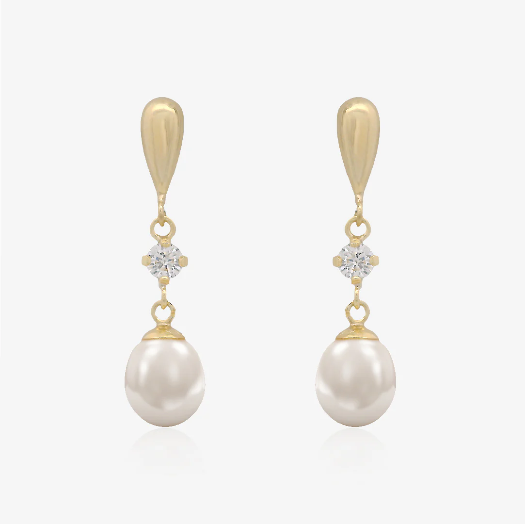 Pendientes largos Perlas