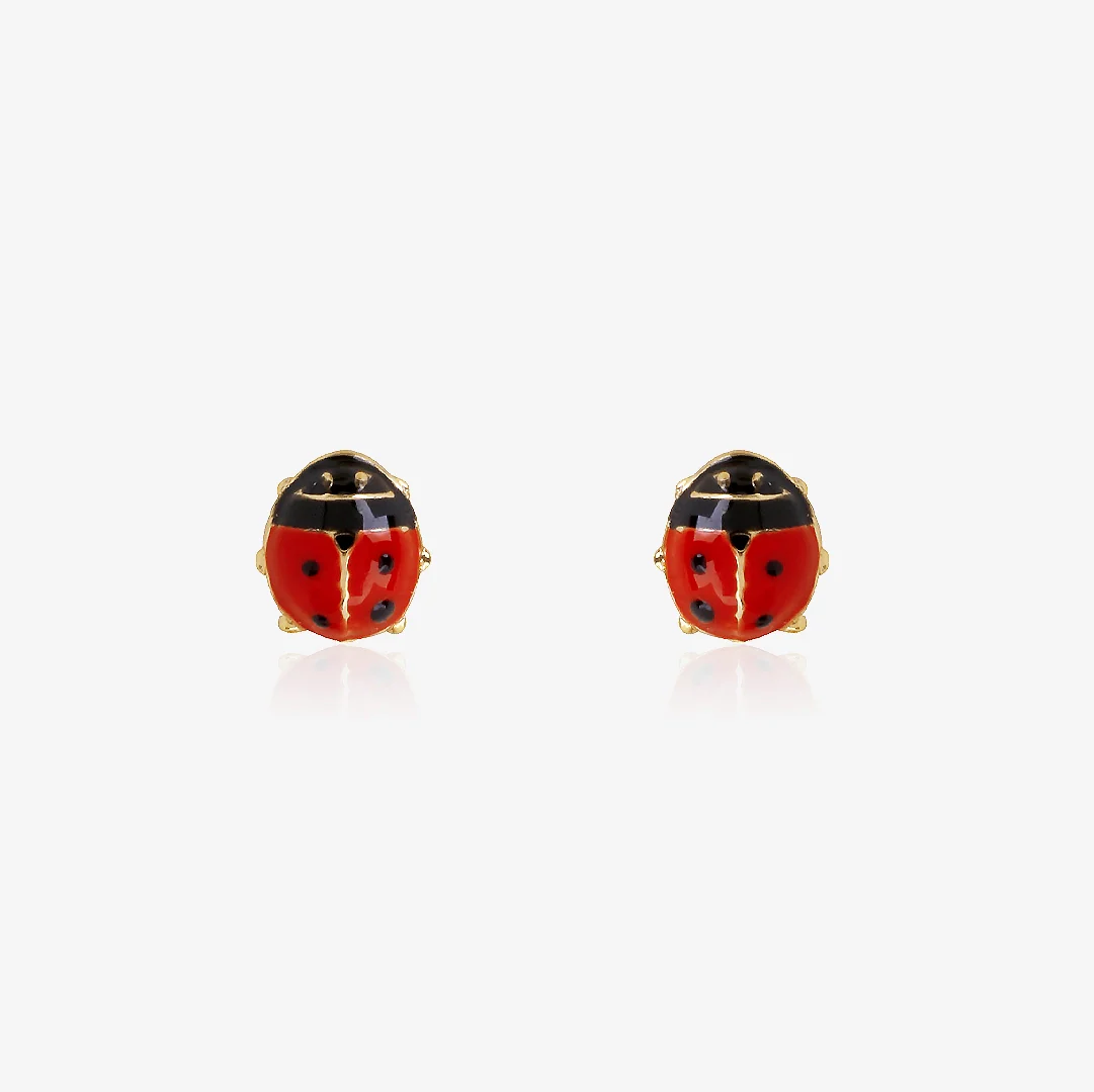 Pendientes mariquita