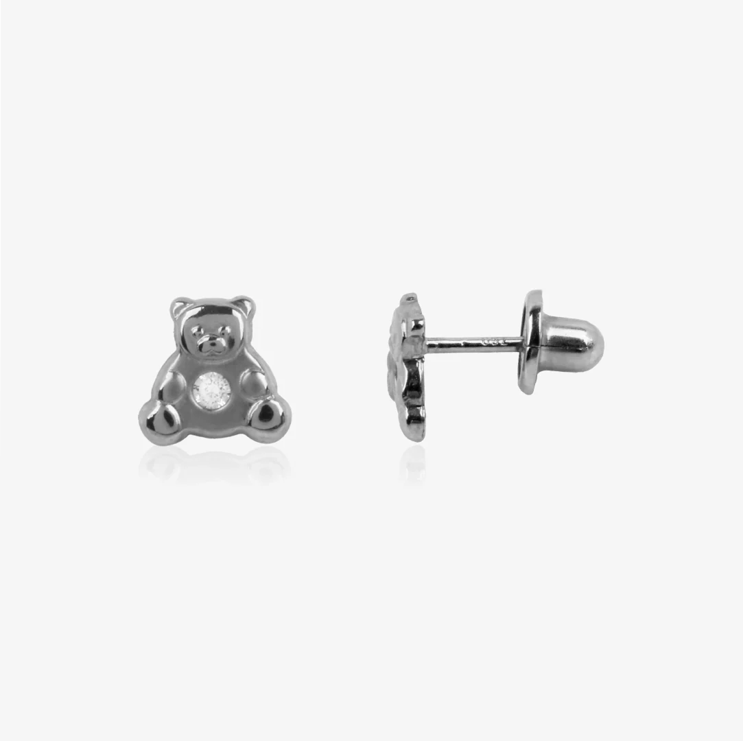 Pendientes Baby+ Osito y circonitas - Image 4
