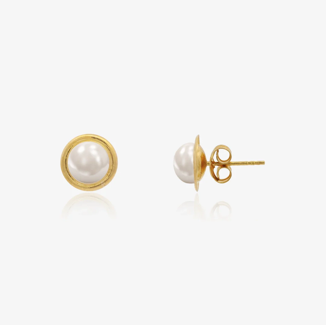 Pendientes PERLA BOTON - Image 2