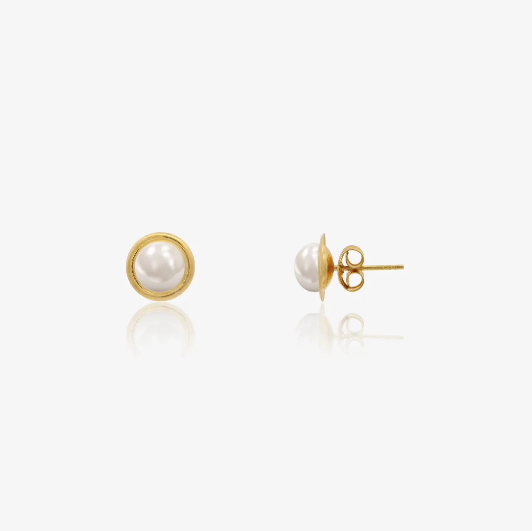 Pendientes PERLA BOTON - Image 3