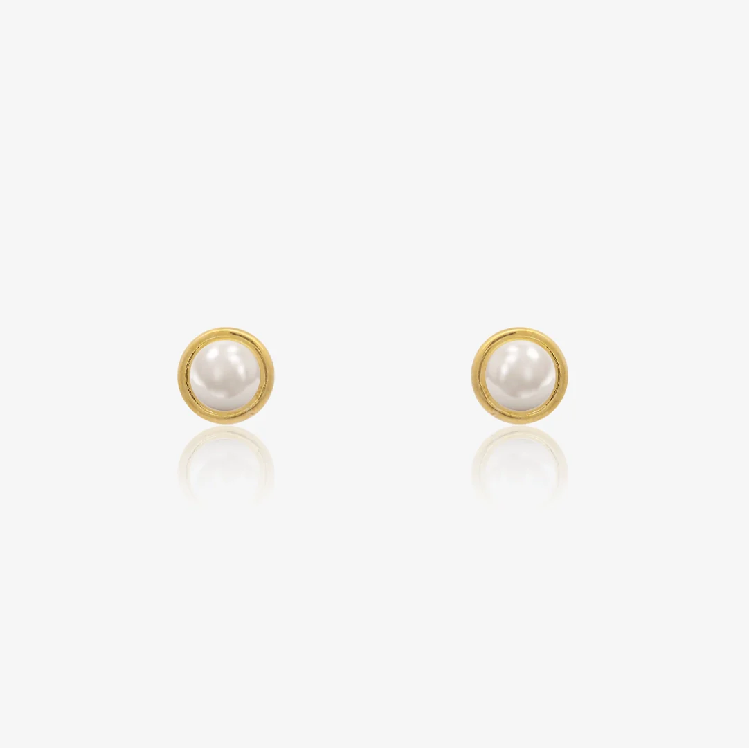 Pendientes PERLA BOTON - Image 4