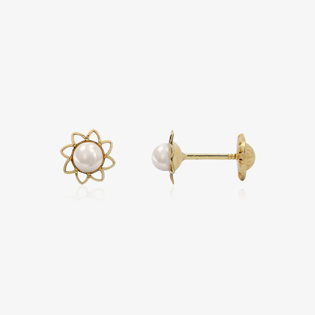 Pendientes PERLA ORLA FLOR - Image 2