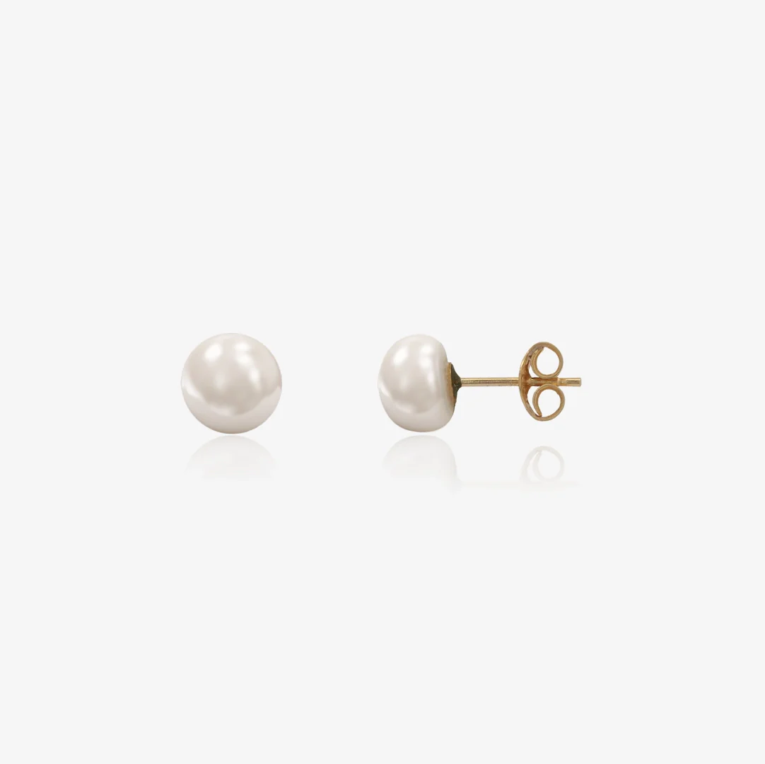 Pendientes Perlas Boton - Image 4