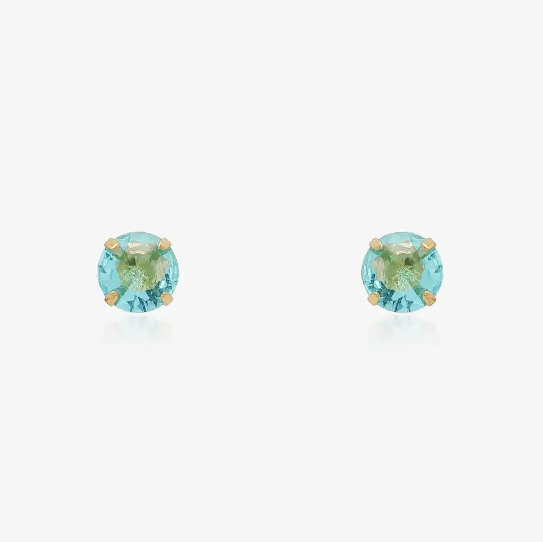 Pendientes Piedras Azul