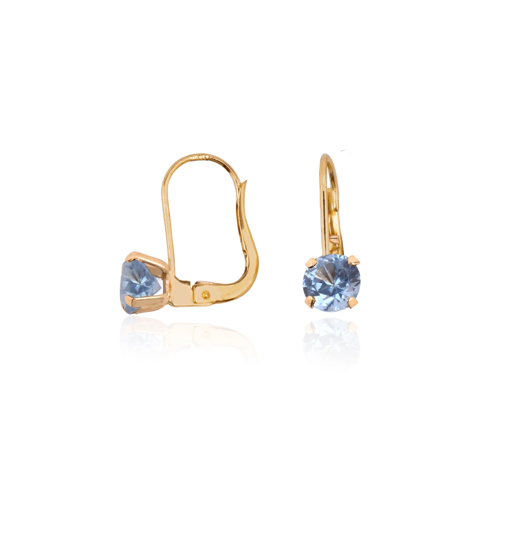 Pendientes Piedras Azul - Image 3