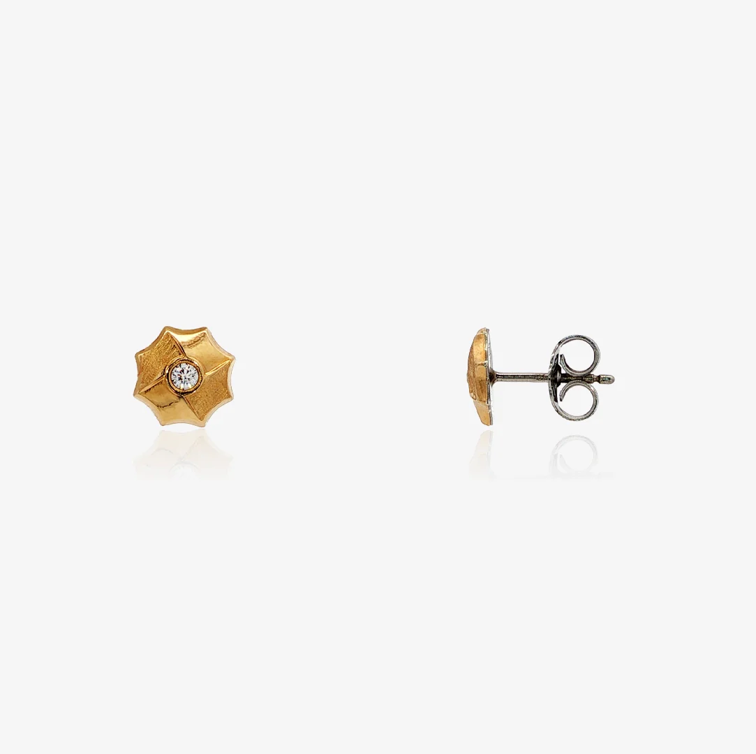 Pendientes Piedras Flor - Image 2