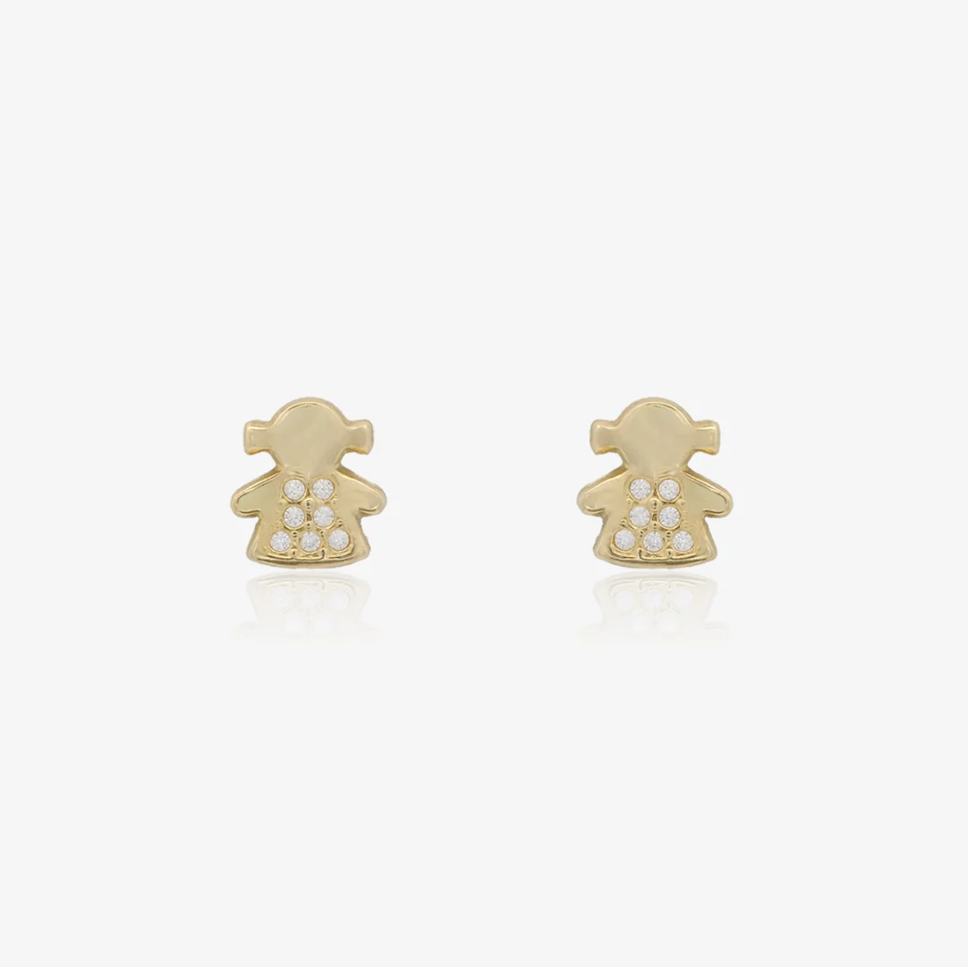 Pendientes Piedras Niña