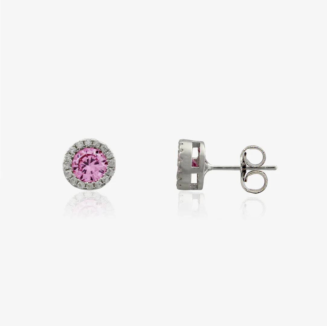 Pendientes Piedras Rosa - Image 2