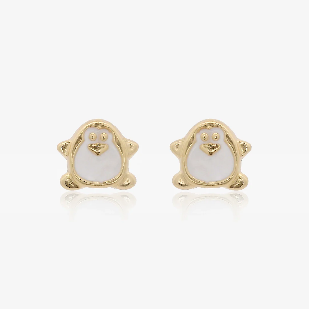 Pendientes Pingüino
