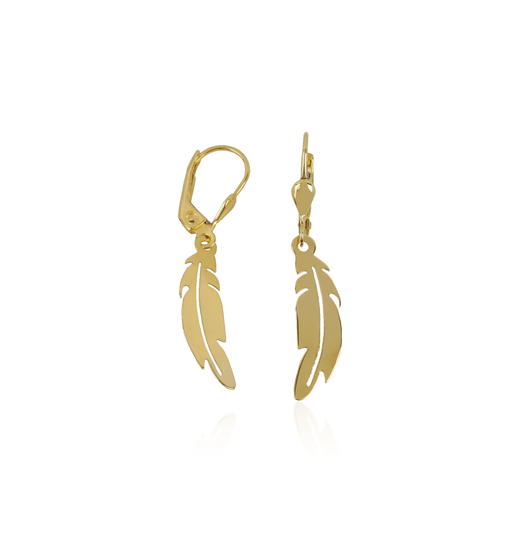 Pendientes Plumas