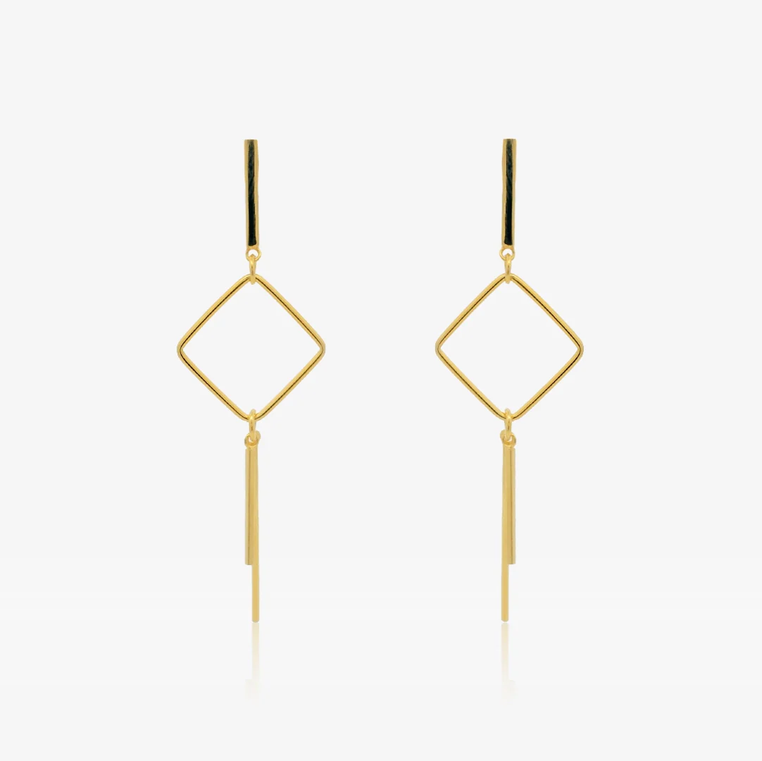 Pendientes Rombos Largos