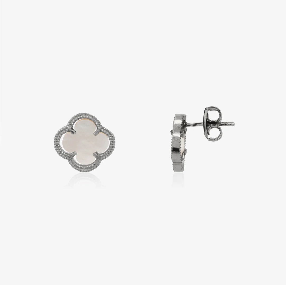 Pendientes Trebol Nacar - Image 2