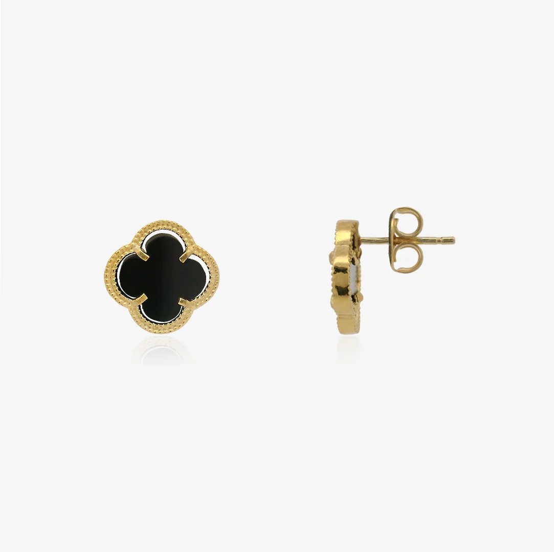 Pendientes Trebol Onix - Image 3