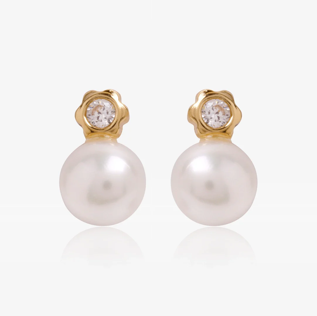 Pendientes tu y yo flor