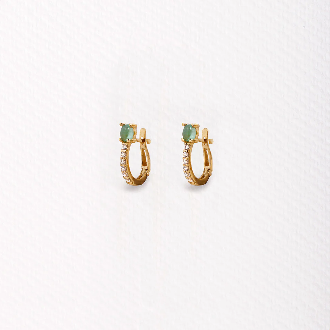 Pendientes turquesa