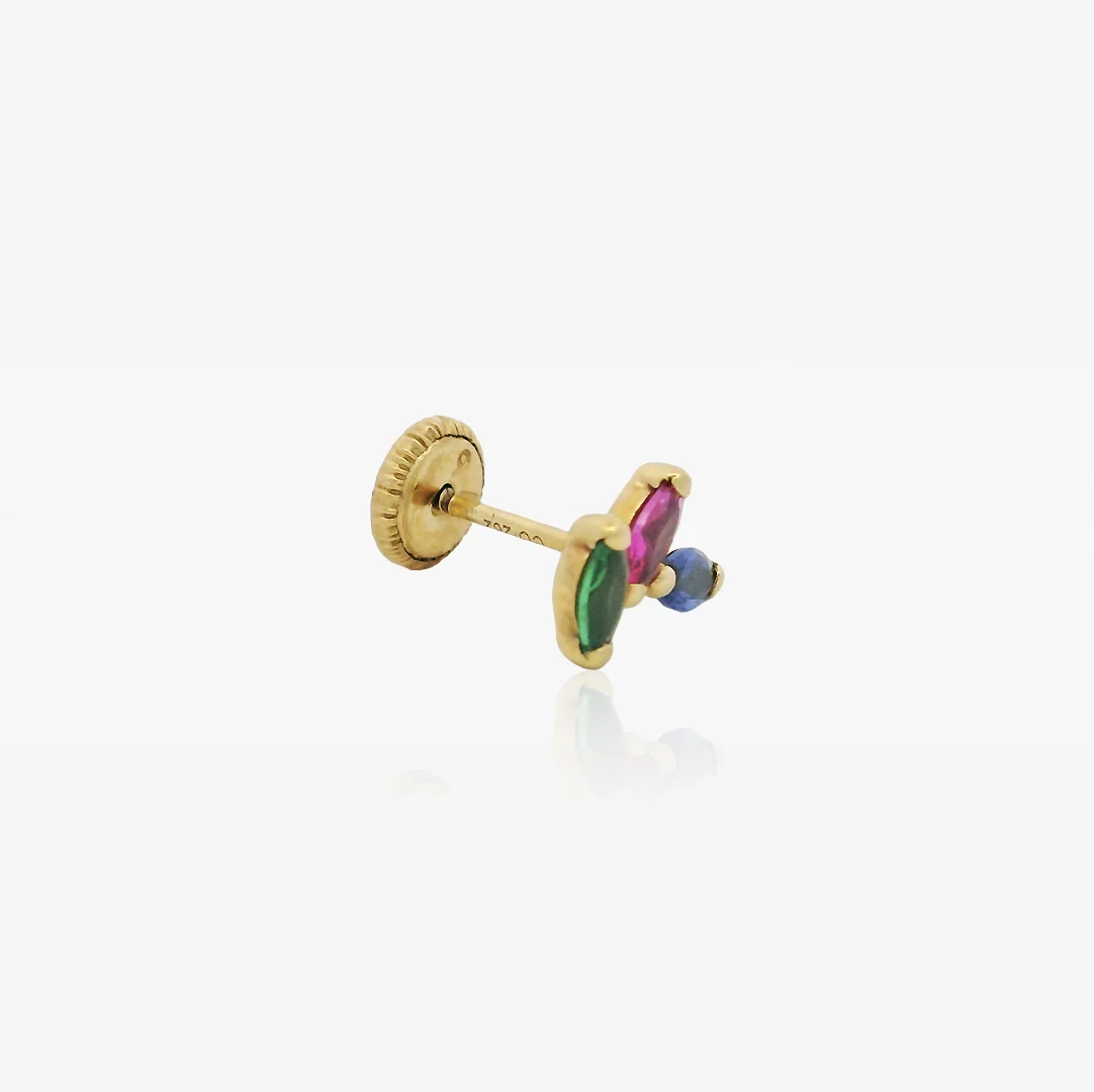 Piercing Oreja TRIPLE COLOR - Image 2