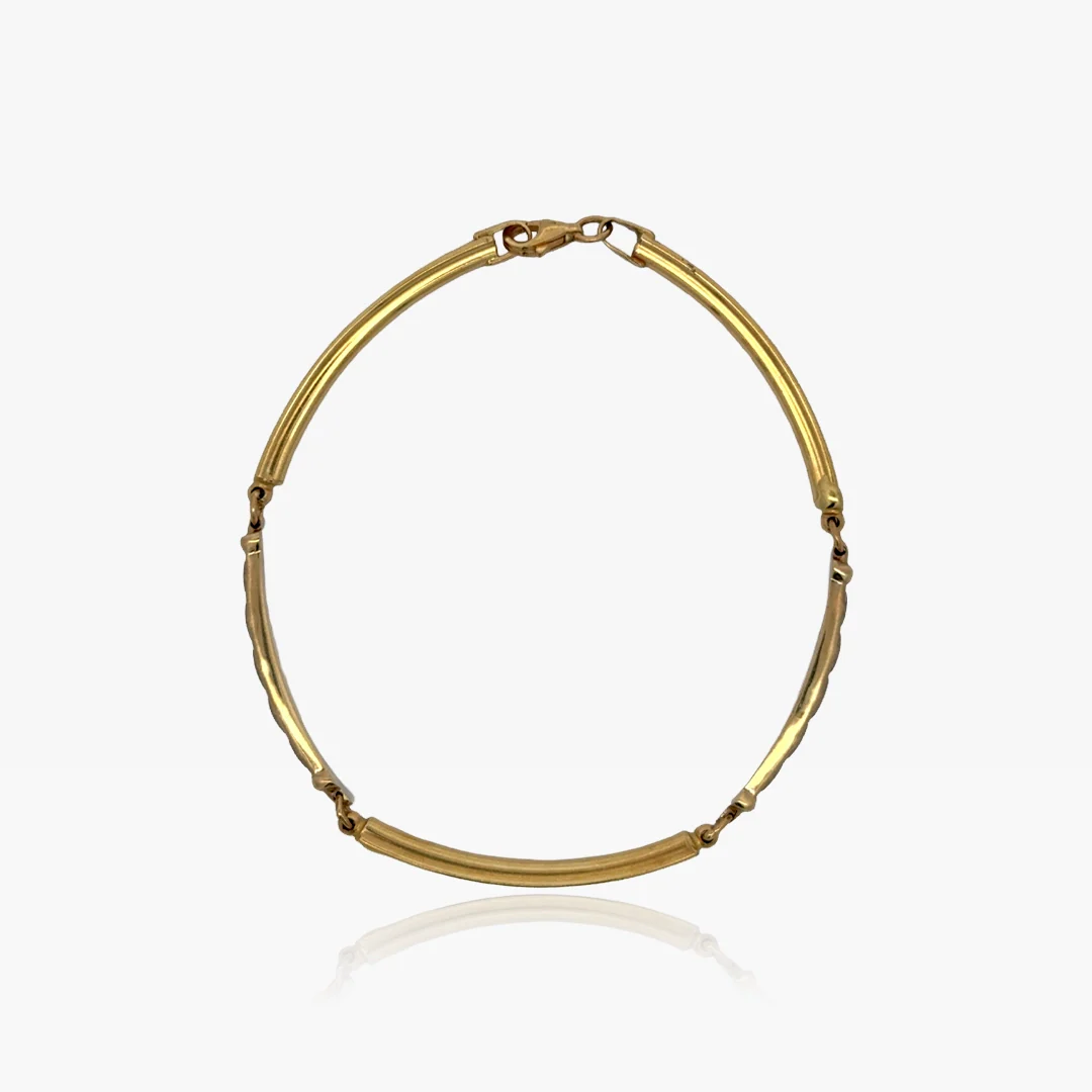 PULSERA BICOLOR ROMBOS - Image 3