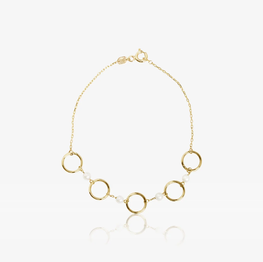 Pulsera cinco aros
