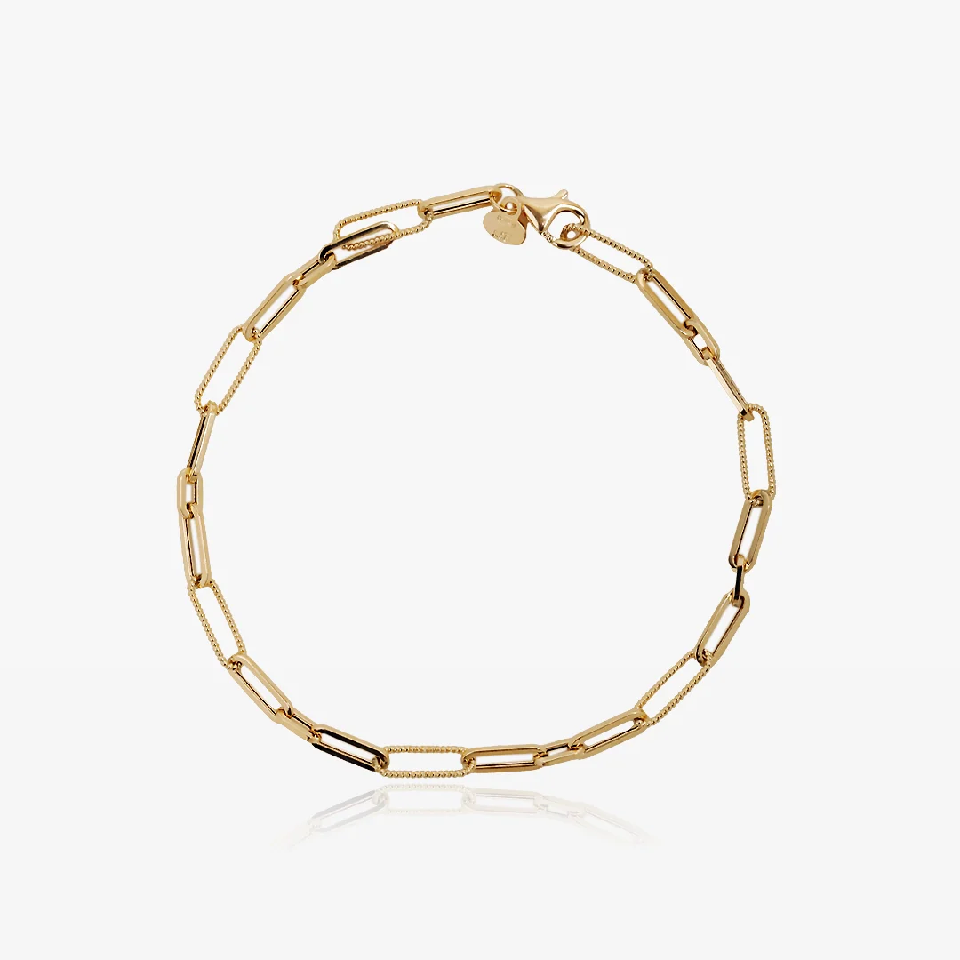 Pulsera Figaro Granulada