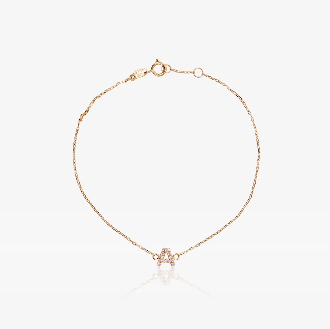 Pulsera Inicial circonitas