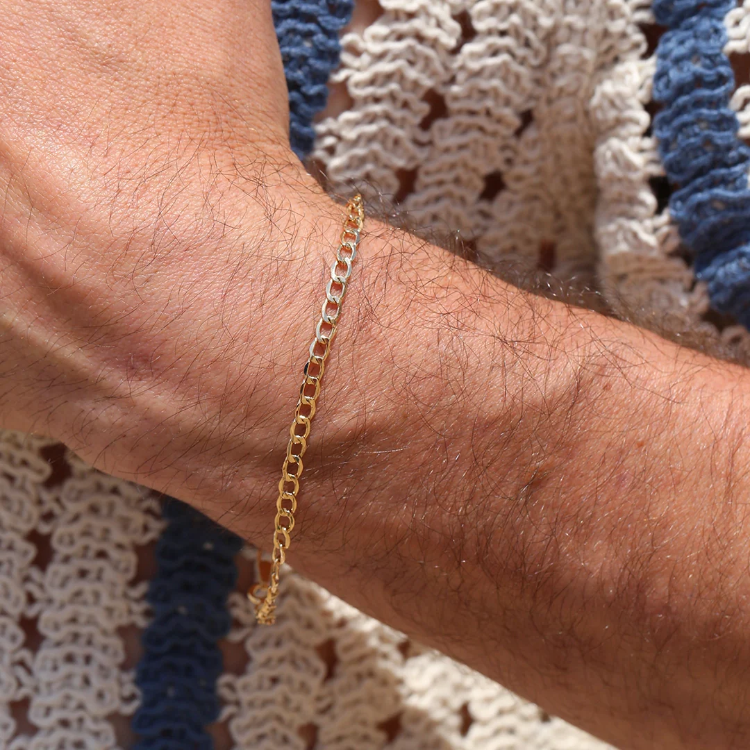 Pulsera Lisa Barbada - Image 2