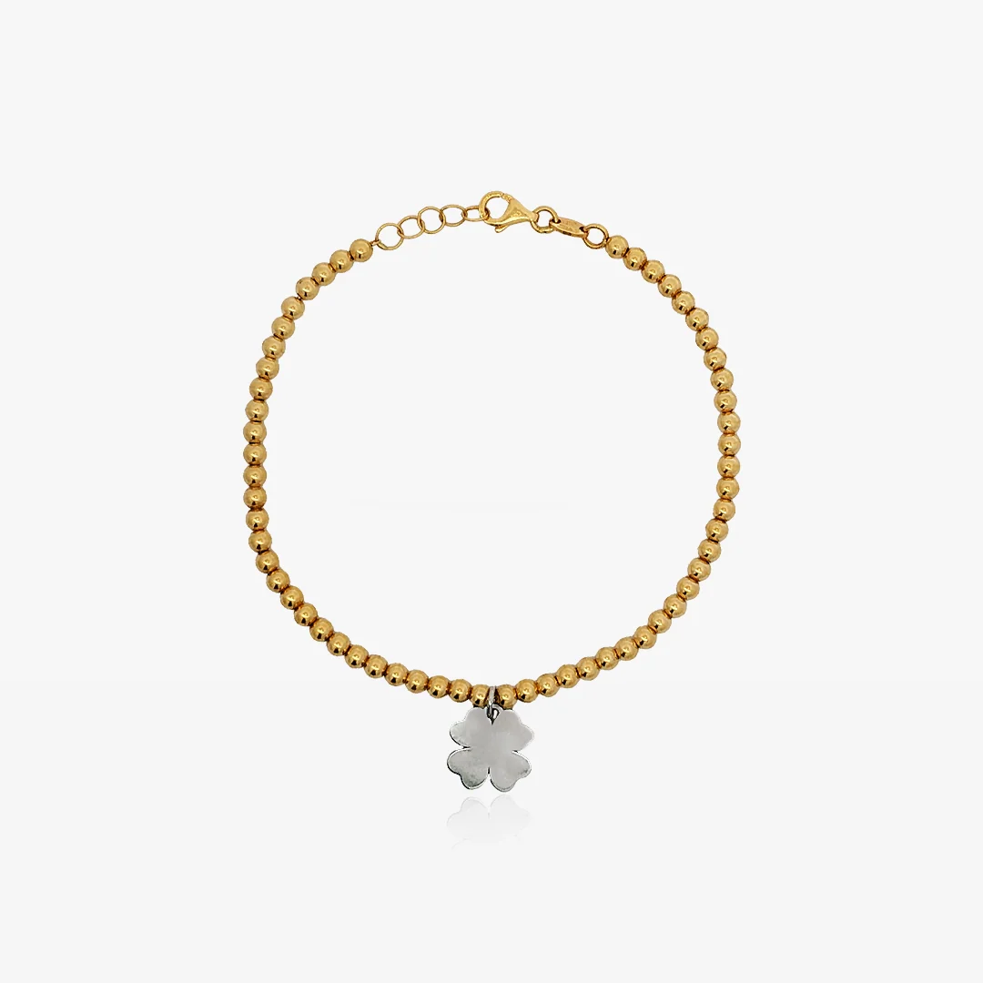 Pulsera Trebol Bolas