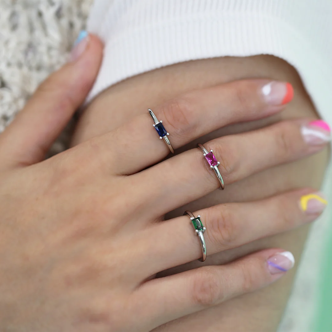 Anillo piedra Rectangular - Image 4