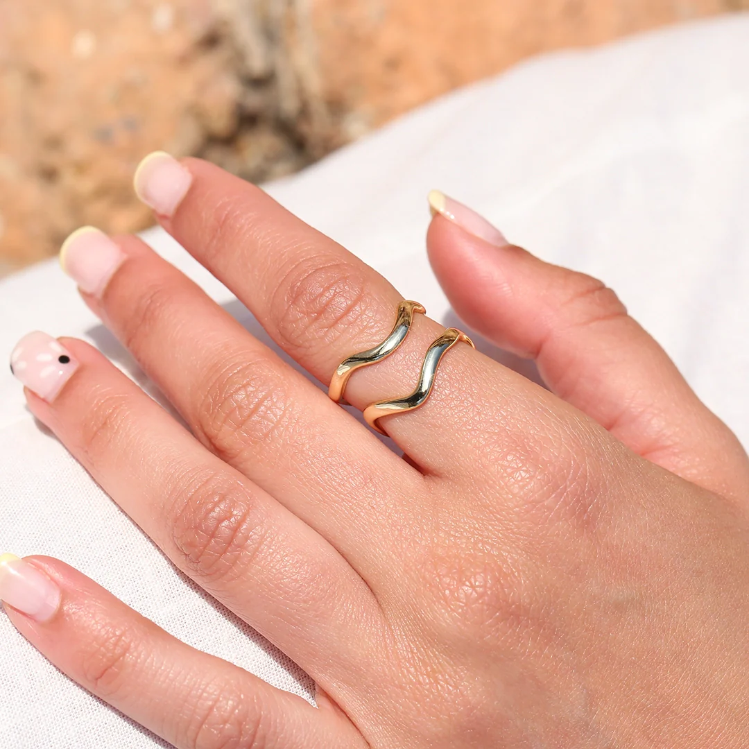 Anillo ondas Abierta - Image 3
